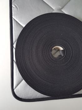 Schrägband 913 schwarz Endbreite 30 mm